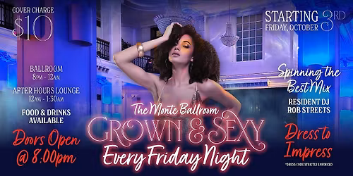 Grown & Sexy Friday Nights FUNKSGIVING EDITION