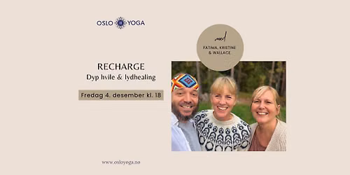 RECHARGE \u2013 Dyp hvile & lydhealing