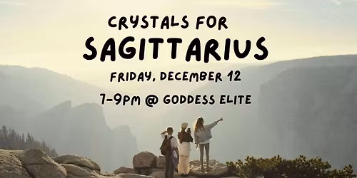 Crystals for Sagittarius