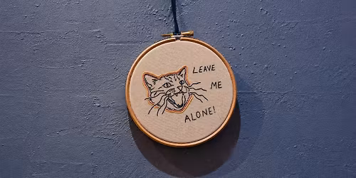 Stitch Your Fate: Cat Tarot Embroidery Workshop