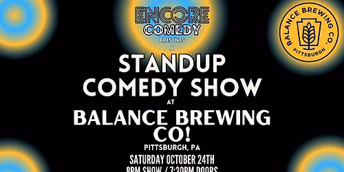 Standup Comedy at Balance Brewing Co! (Pittsburgh, PA)
