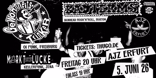 Gewohnheitstrinker, Badterms (Boston), Marktl\u00fccke Terrorzelle