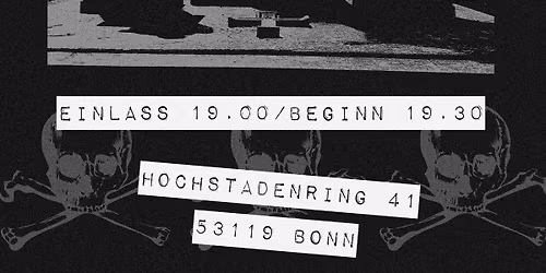 Kadeadkas + Cataphiles live im Kult 41 Bonn