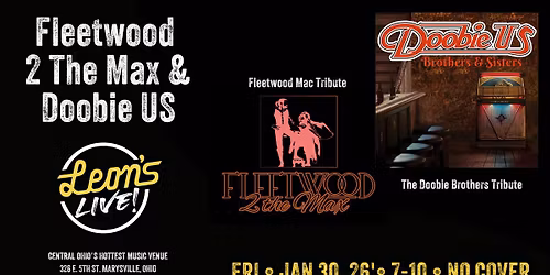 Fleetwood 2 The Max\/DoobieUS at Leon's Live