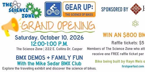 GEAR UP Grand Opening with BMX Demos and Bike Raffle