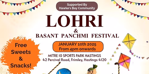 Lohri & Basant Panchmi Festival Hastings 2026