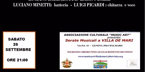LA NOTTE DEI CANTAUTORI (tributo a Fossati, Paoli, Tenco)