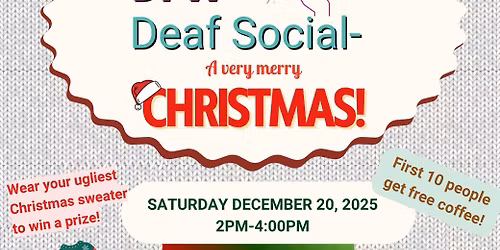 DFW Deaf Social - A Very Merry Christmas!