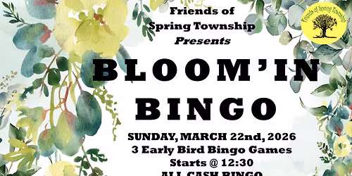 Bloomin Bingo