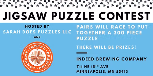 Pairs Jigsaw Puzzle Contest at Indeed Brewing - November 2026