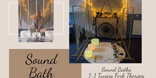 Bank holiday Monday sound bath