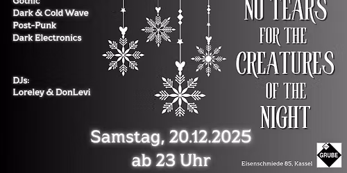 No Tears for the Creatures of the Night