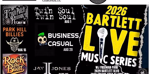 Bartlett LIVE Music Series -  Truck Patch Revival