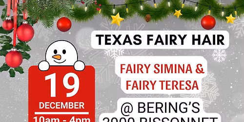 BERING'S + TEXAS FAIRY HAIR POP UP
