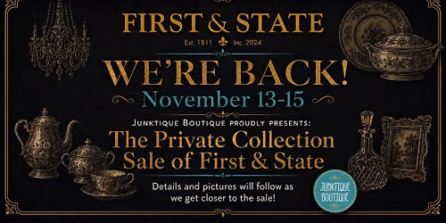 Junktique Boutique Private Collection Sale! 