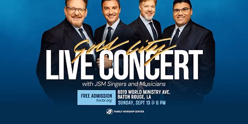 Gold City - Live Gospel Music Concert