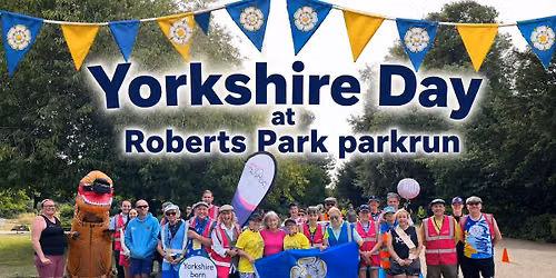 Roberts Park parkrun celebrates Yorkshire Day