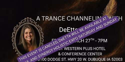 A TRANS CHANNELING WITH DeEtte