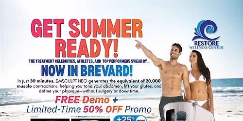 Get summer ready! (Free Demo Event + 50% Off)