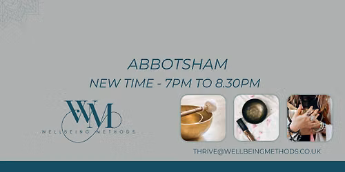Abbotsham Soundbath 2026 - New Time 7PM