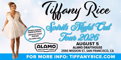 Tiffany Rice Presents Spirits Night Out Tour
