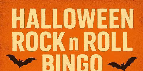 Halloween Rock n Roll Bingo