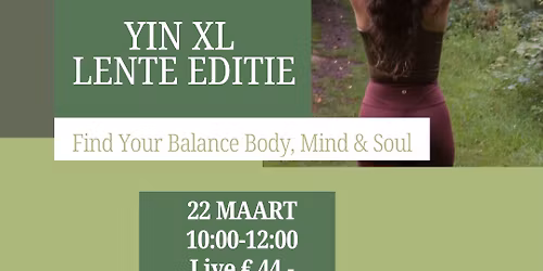 Yin XL lente editie. Hout element 