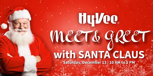 Meet & Greet with Santa! | 12.13