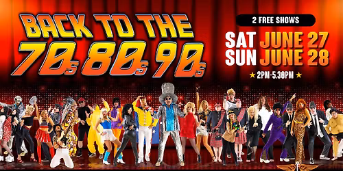 Back to 70s 80s 90s - Saturday Session