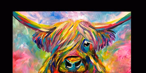 Colourful Cow! at Orletto Lounge