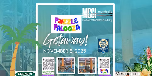 Puzzle Palooza Getaway at the Waterpark! 2025