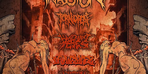 A BLOODBATH IN BOSTON | DAYWALKER | TORN OPEN | DEAD IN MY EYES | WHOLE WORLD WEPT | CCMH