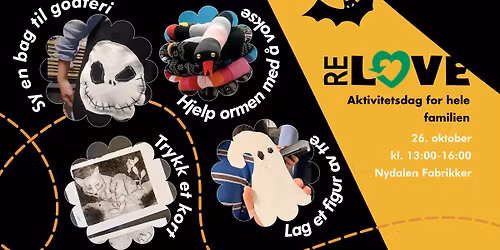 \ud83c\udf83 Kreativ Halloween-dag med RELOVE! \ud83d\udc7b