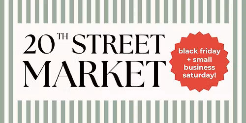 Holiday 20th Street Market