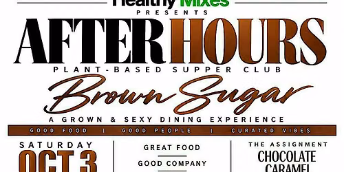 Healthy Mixes After Hours: Brown Sugar