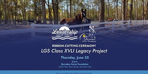Ribbon-Cutting Ceremony: LGS Class XVLI Legacy Project