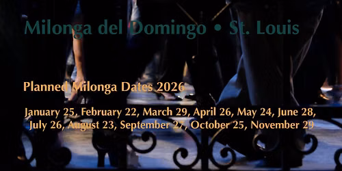 Milonga del Domingo June 28