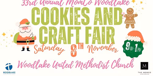 33rd Annual MomCo Woodlake Cookies and Craft Fair