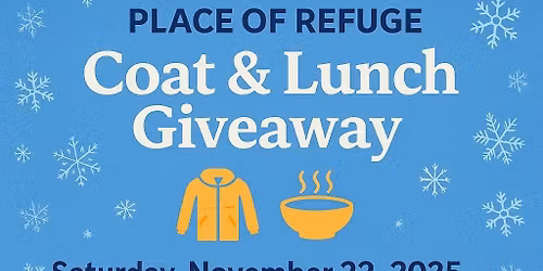 Coat and Lunch giveaway