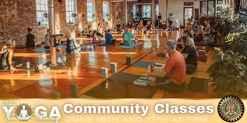 Community Class Taught By Our 200hr Yoga Teacher Trainees