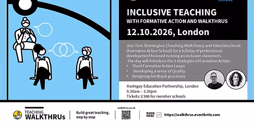 Inclusive Classrooms with Formative Action and Teaching WalkThrus