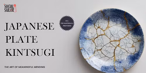 Japanese Kintsugi Plate - Chandigarh