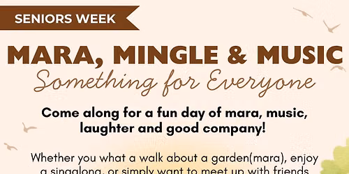 Mara, Mingle and Music