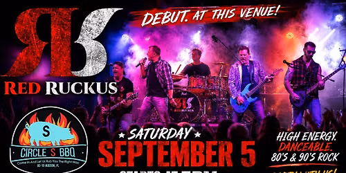NEW VENUE - CIRCLES S BBQ - Hudson