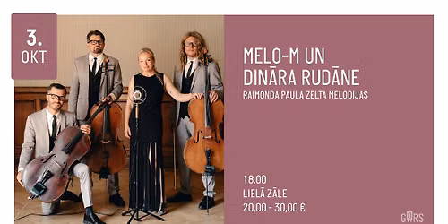 RAIMONDA PAULA ZELTA MELODIJAS. Melo-M un Din\u0101ra Rud\u0101ne