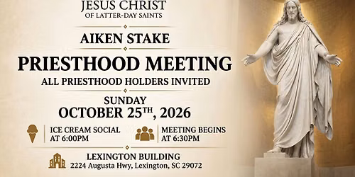 Stake General Priesthood Meeting