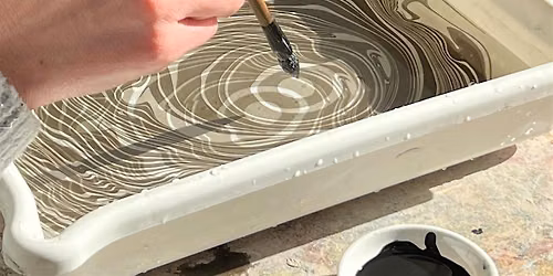 ACP BYOB: Suminagashi Paper Marbling