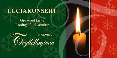Luciakonsert med Ensemblet Tryllefl\u00f8ytene
