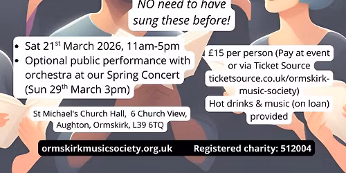 Come & Sing Vivaldi Gloria and Pergolesi Magnificat with OMS