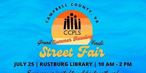CCPLS Summer Reading Grand Finale Street Fair 2026